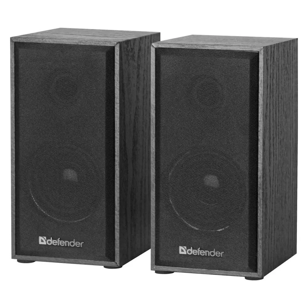 Lautsprecher Defender 2.0 kabelgebunden 6 W USB MDF Gehäuse Schwarz