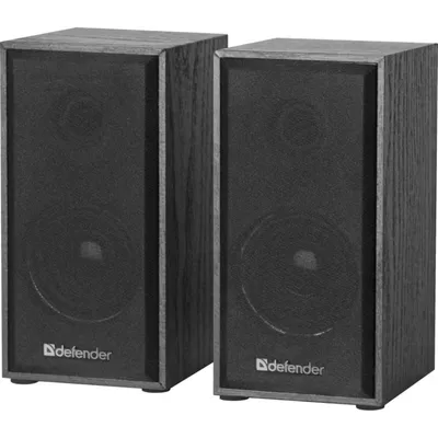 Lautsprecher Defender 2.0 kabelgebunden 6 W USB MDF Gehäuse Schwarz
