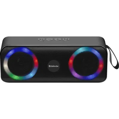 Lautsprecher Defender Q1 Stereo Bluetooth 10W mit USB, AUX und integrierter LED