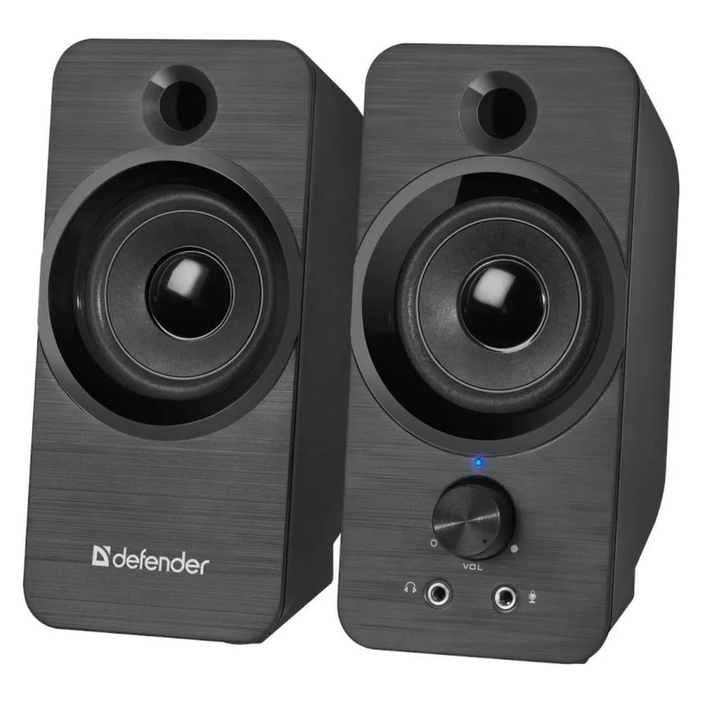 Lautsprecher Defender PC 2.0 USB 8W kompakt schwarz