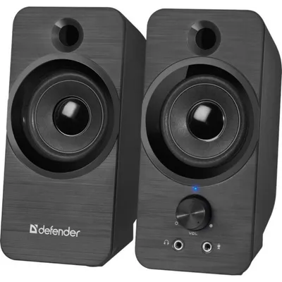 Lautsprecher Defender PC 2.0 USB 8W kompakt schwarz