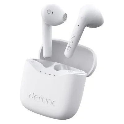 Defunc True Lite Earbuds, In-Ear, Wireless, White