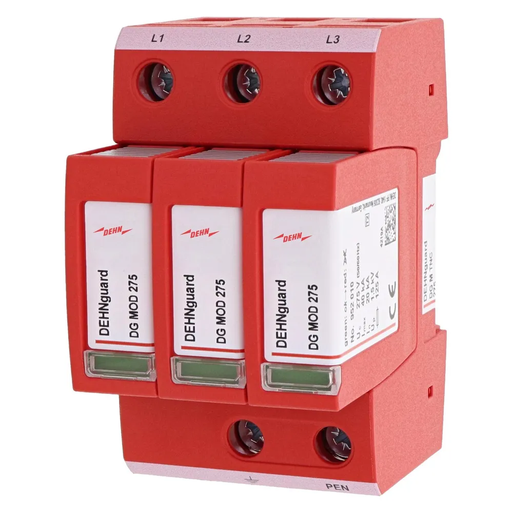 Dehn Type 2 230/400V SPD for 3 pole TNC/S