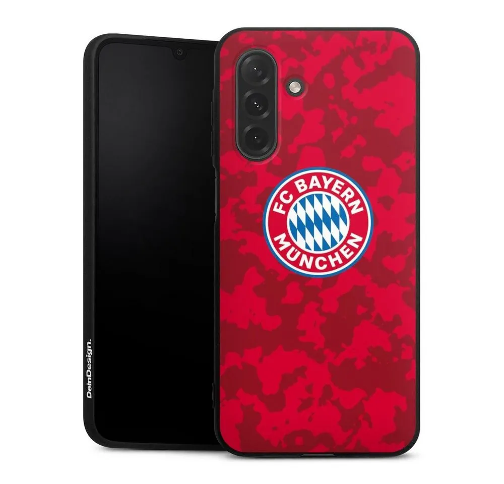 DeinDesign Handyhülle FC Bayern München Camouflage FCB Camouflage Muster FCB, Samsung Galaxy A26 Silikon Hülle Premium Case Handy Schutzhülle