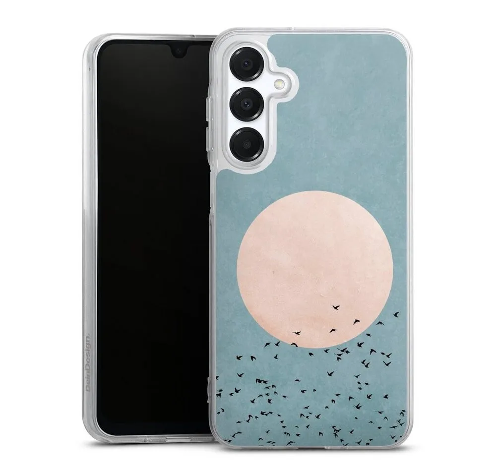 DeinDesign Handyhülle Vogel Sonne Art Fly Away, Samsung Galaxy A16 4G Silikon Hülle Bumper Case Handy Schutzhülle