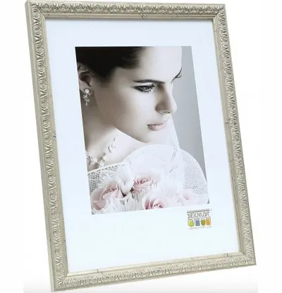 Deknudt S95LD1 Rahmen 15x20cm Ornament silber