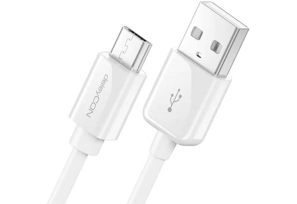 deleyCON deleyCON 3,0m Micro USB Ladekabel Datenkabel Handys Smartphones Smartphone-Kabel
