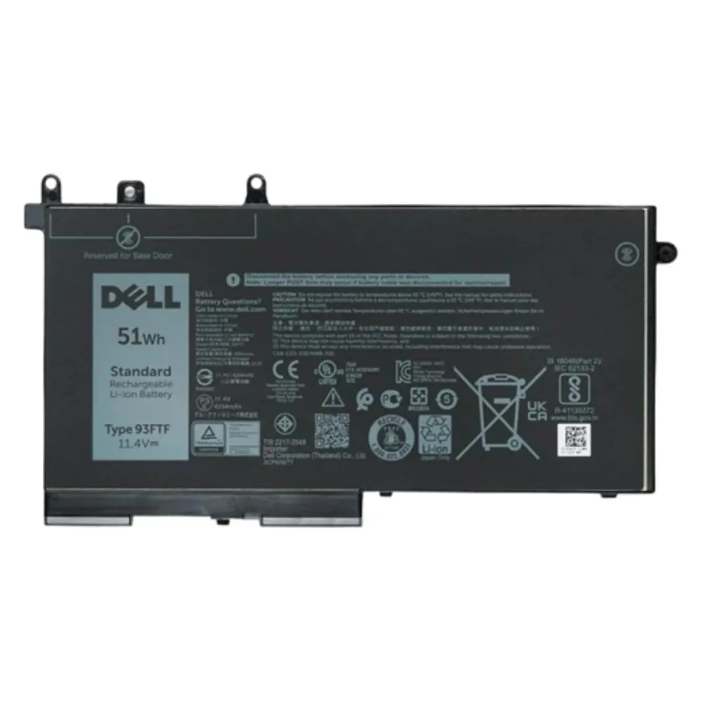 Dell Battery, 51WHR, 3 Cell (3 Zellen, 4100 mAh)