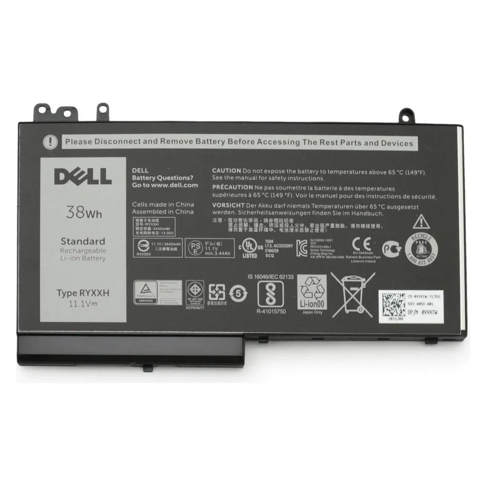 Dell Battery, 38WHR, 3 Cell (3 Zellen)