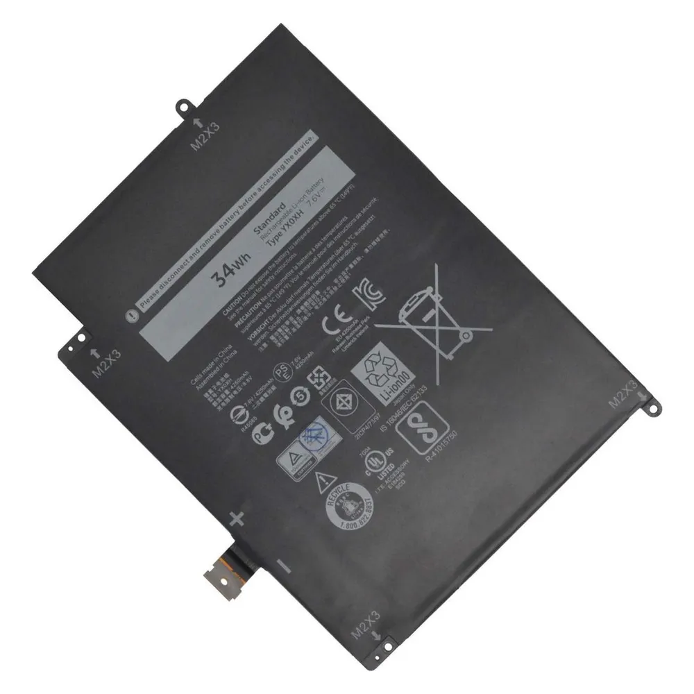 Dell Btry Pri 34whr 2c Lith Smp (2 Zellen, 4250 mAh)