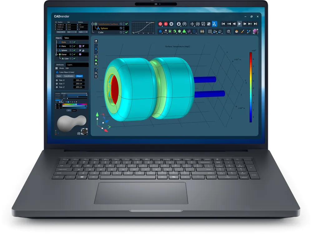 Dell Pro Max MB18250 | 2mfcx | 18" - Quad HD+
