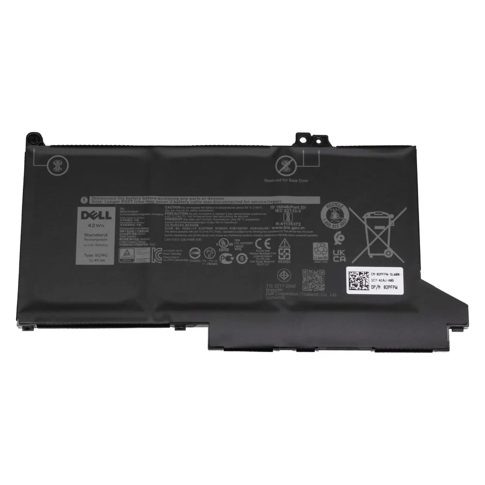 Dell Battery, 42WHR, 3 Cell (3 Zellen, 3500 mAh)
