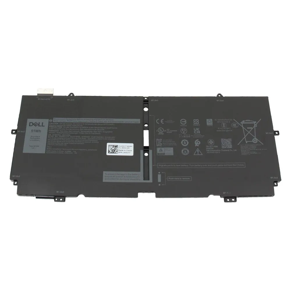 Dell Battery, 51WHR, 4 Cell (4 Zellen, 6340 mAh)