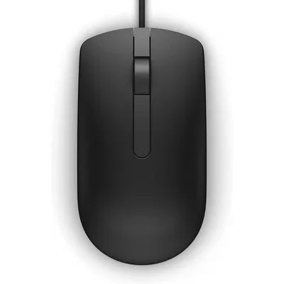 DELL MS116 Maus Büro Beidhändig USB Typ-A Optisch 1000 DPI