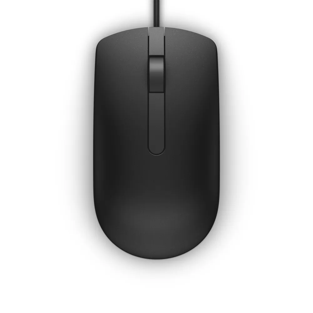 Ratón Dell MS116 USB 1000 DPI Schwarz Ambidextrous Basic