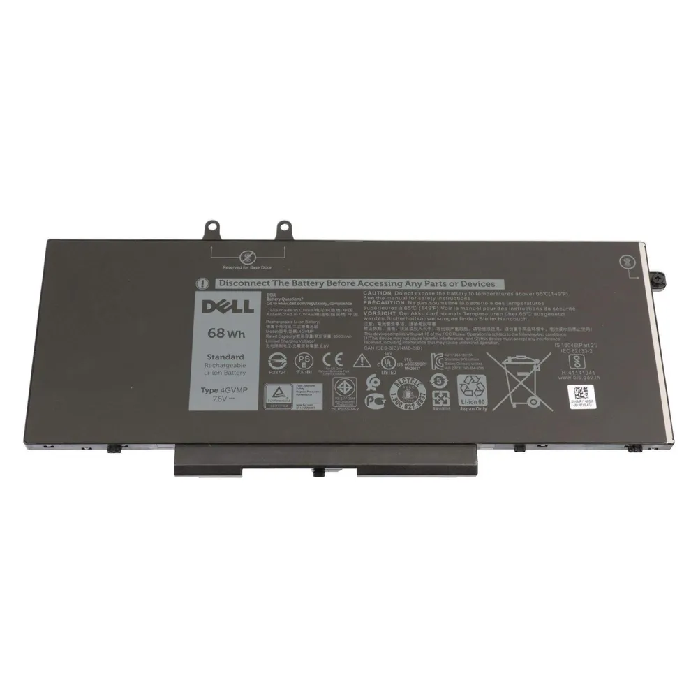 Dell Battery, 68WHR, 4 Cell (4 Zellen, 8500 mAh)
