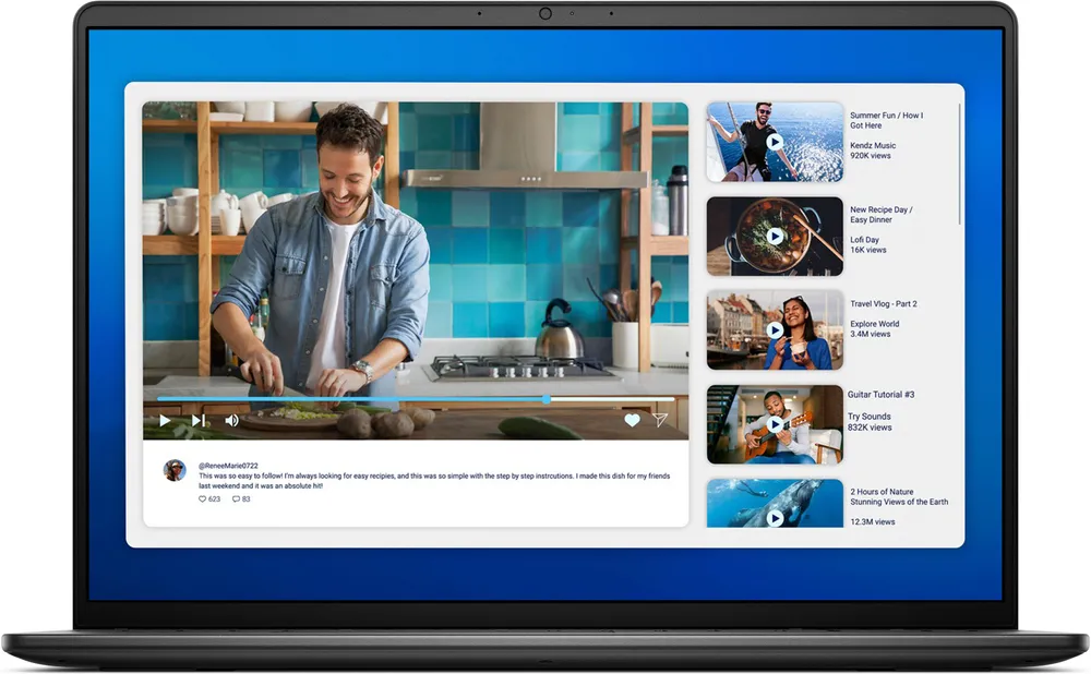 Dell 16 DC16250 40.6cm (16") | 9fdnt | FHD+ - Core Ultra 5 120U