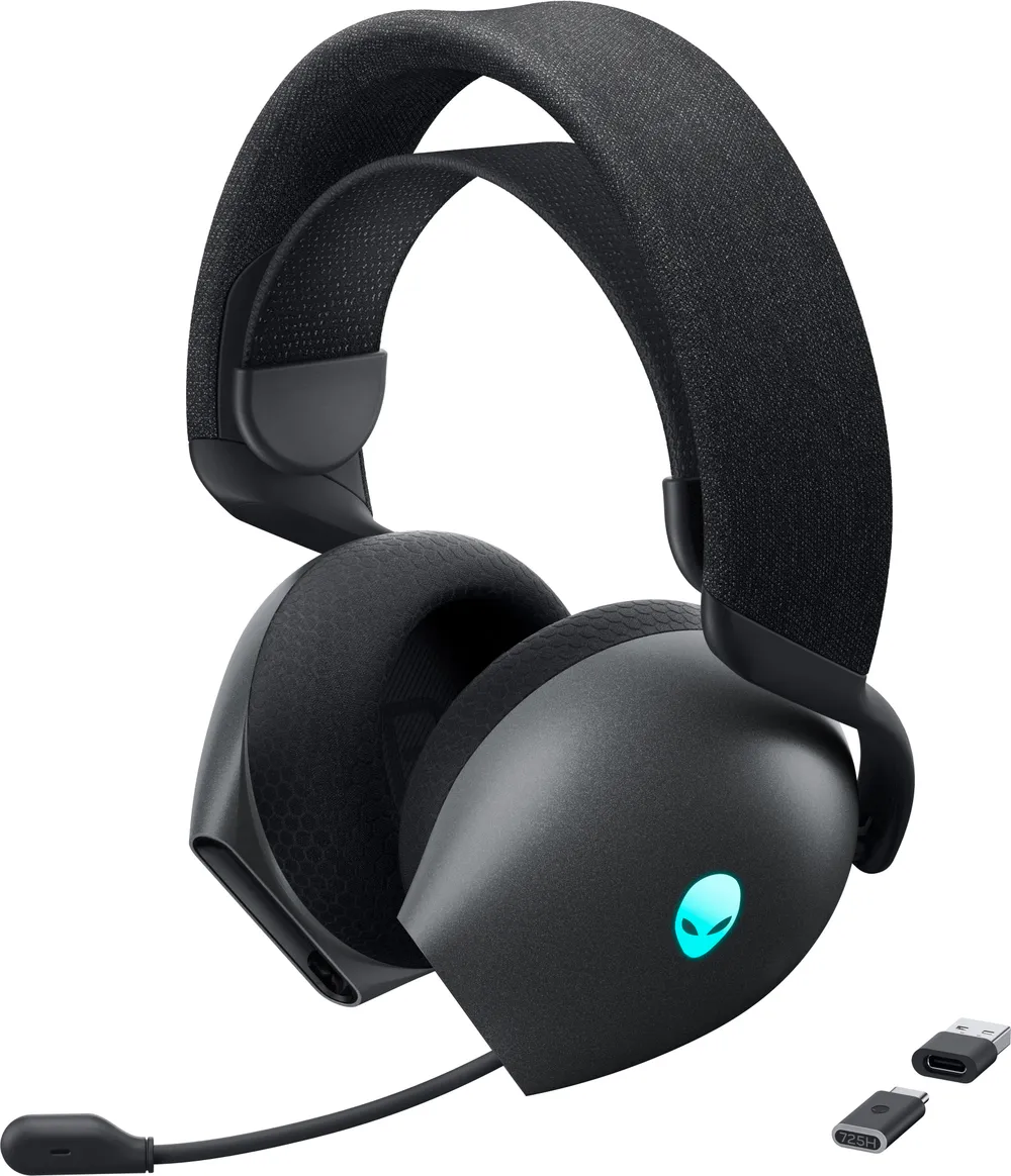 Dell Alienware Tri-Mode Wireless Gaming Headset AW725H | aw725h-g-deam |