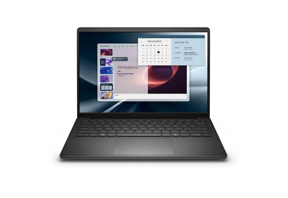 Dell Pro 14 Essential Laptop Ryzen 5 16GB DDR5 512GB SSD FHD+ Notebook (35,6 cm/14 Zoll, AMD Ryzen 5 220, Radeon Graphics, 16 GB, 512 GB SSD, HD-Kamera, 2x USB Type-A, USB Type-C, HDMI 1.4, Wi-Fi 6)