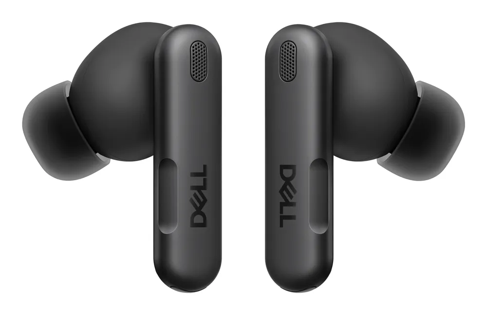Dell EB525 kabellose Bluetooth Kopfhörer mit Geräuschunterdrückung, KI-Mikrofon und IP54, schwarz