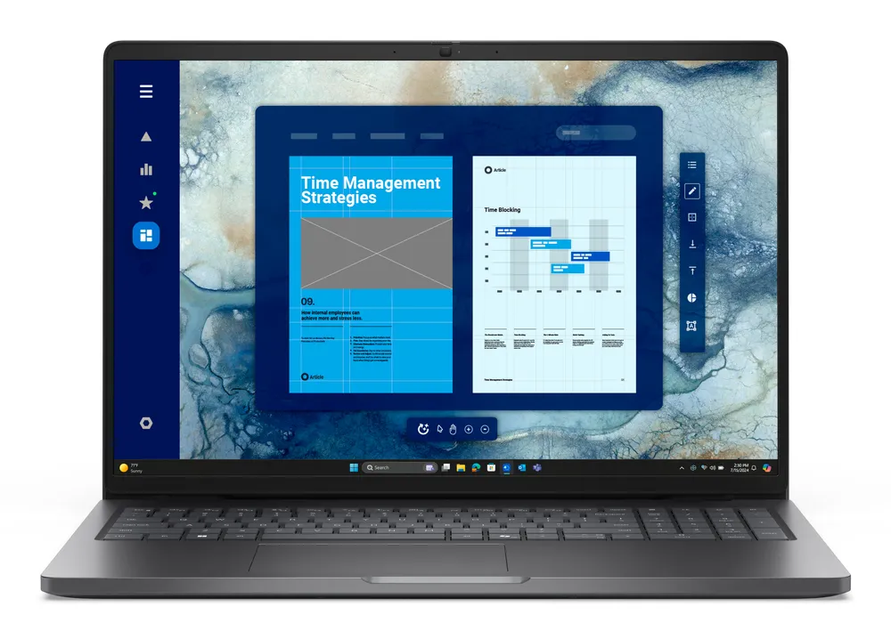Dell Pro 16 PC16250 | k2d6p | 16" FHD+ - Core Ultra 5 225U