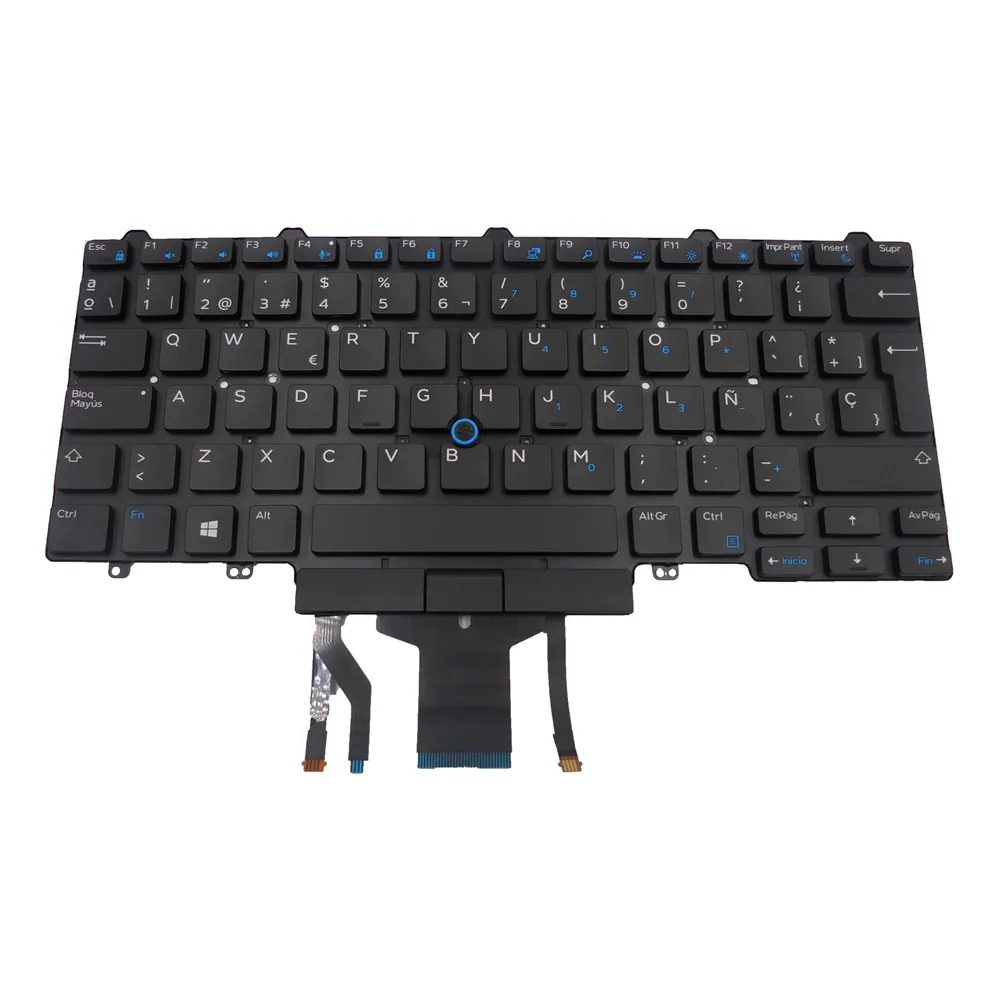 Dell  Tastatur | kb-6vtcp | hinterleuchtet - Spanisch
