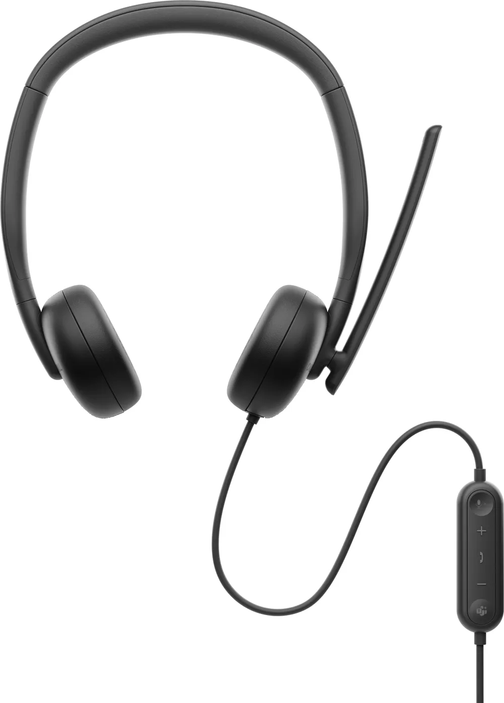 Auriculares Dell Pro WH3024 Kabelgebunden USB Typ C Schwarze Kopfhörer 2m Kabel 110g
