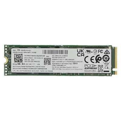 Dell 1TB, SSD, PCIe-34, M.2 (1000 GB, M.2 2280)