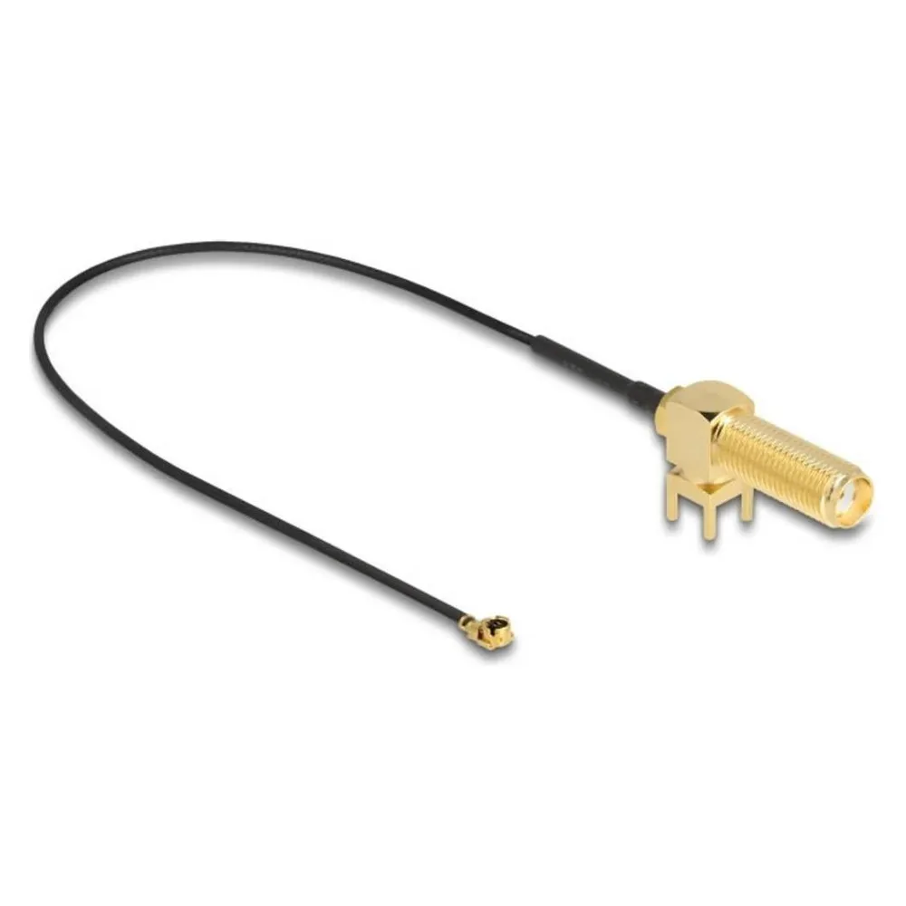 Delock Antennenkabel SMA 90° PCB Buchse zum Einbau zu I-PEX Inc.