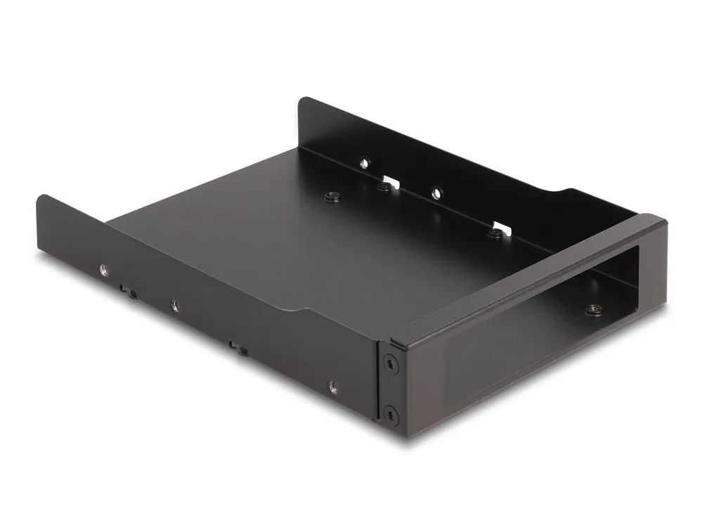 Delock 3.5? Metall Einbaurahmen für Slim Bay Wechselrahmen | 18008 | Rackrahmen - Schwarz