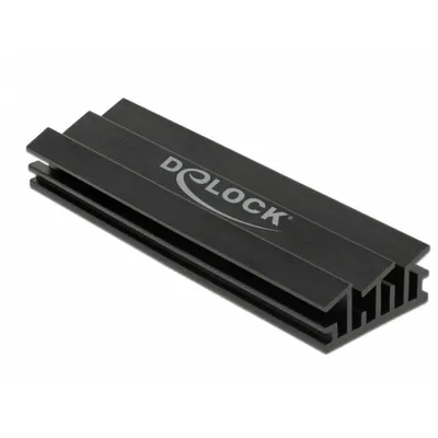 Kühlkörper Delock 18283 Aluminium Schwarz 70 mm für SSD M.2
