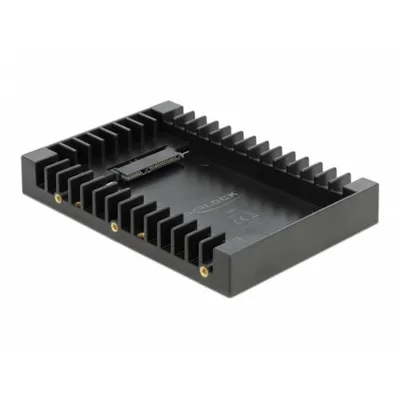 Delock Einbaurahmen für 3.5" auf 2.5" SATA schwarz