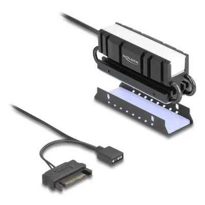SSD Kühlkörper Delock 18460 ARGB Aluminium Kupfer für M.2 2280