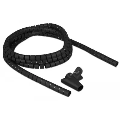 Kabelschlauch DeLOCK 18835 Schwarz Polyethylen 1,5 cm
