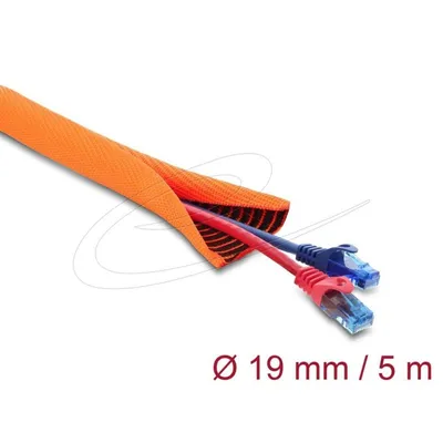 Kabelschutzschlauch Delock 19028 Orange 5 m