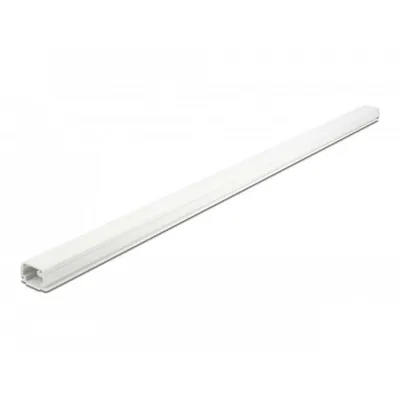 Kabelkanal Delock 22 x 15 mm 1 m weiß PVC selbstklebend