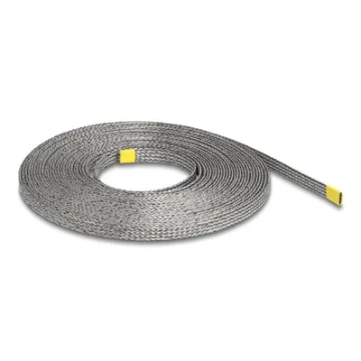 Funda Delock Geflochten Dehnbar 10 m x 10 mm EMI-Schutz Grau
