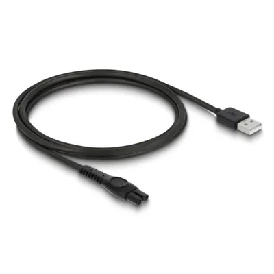 Delock USB-A- auf 2-Pin-Kabel 1 m Schwarz