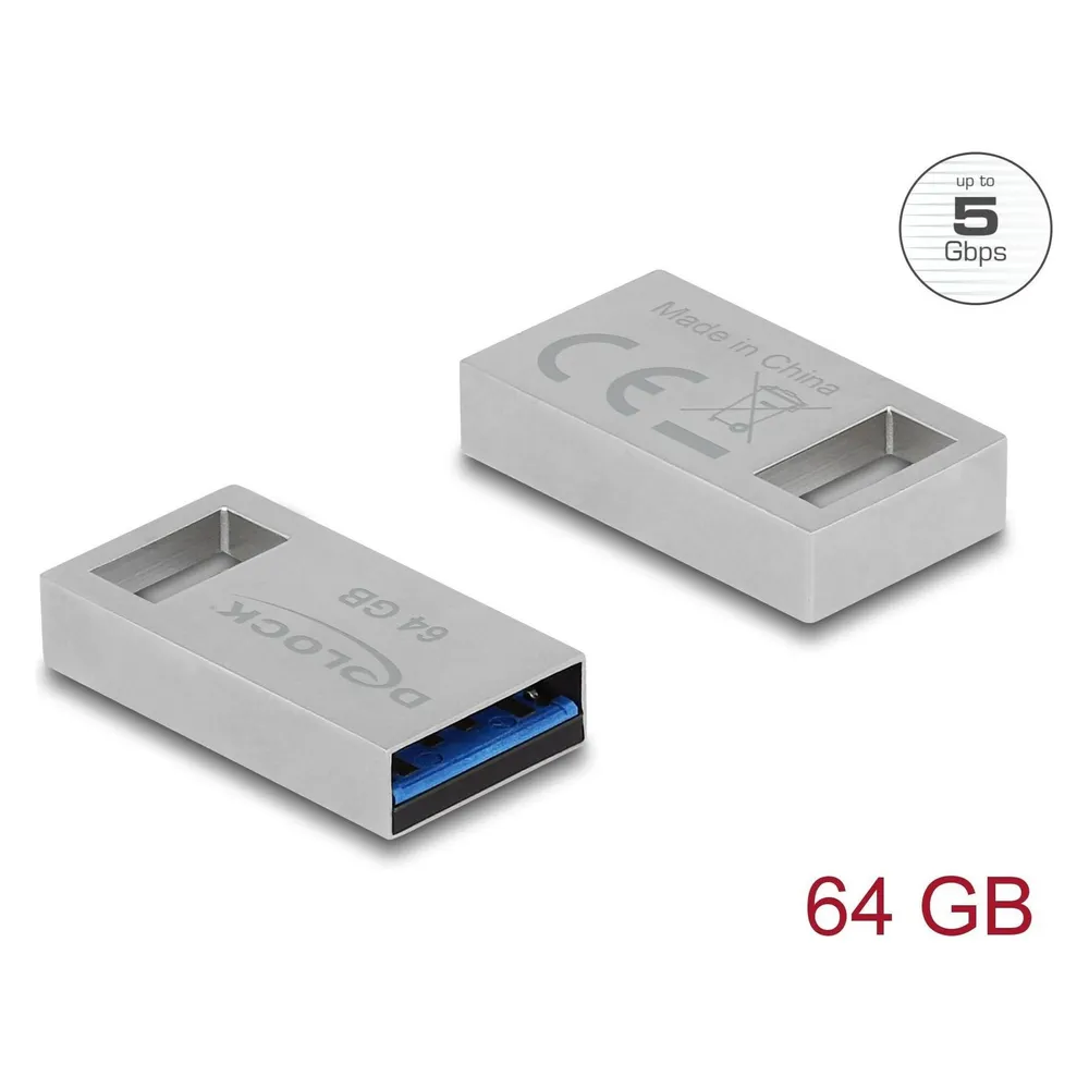 Delock USB-Flash-Laufwerk (64 GB, USB-A)