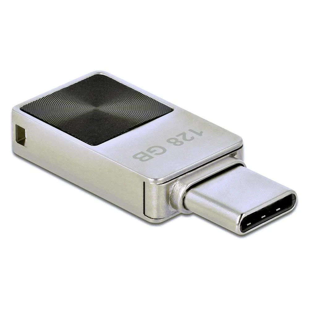 Delock Mini USB Speicherstick (128 GB, USB-C)