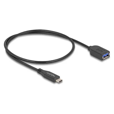Delock USB 10 Gbps Kabel USB Type-C Stecker zu Typ-A Buchse (0.50 m, USB 3.2 Gen 2)