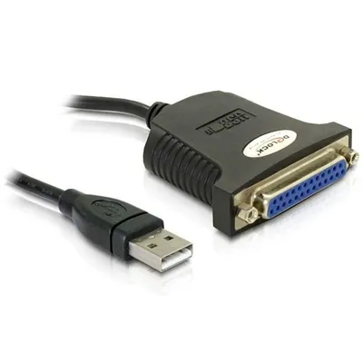 Adapter USB 1.1 auf Parallel DeLOCK 0,8 m