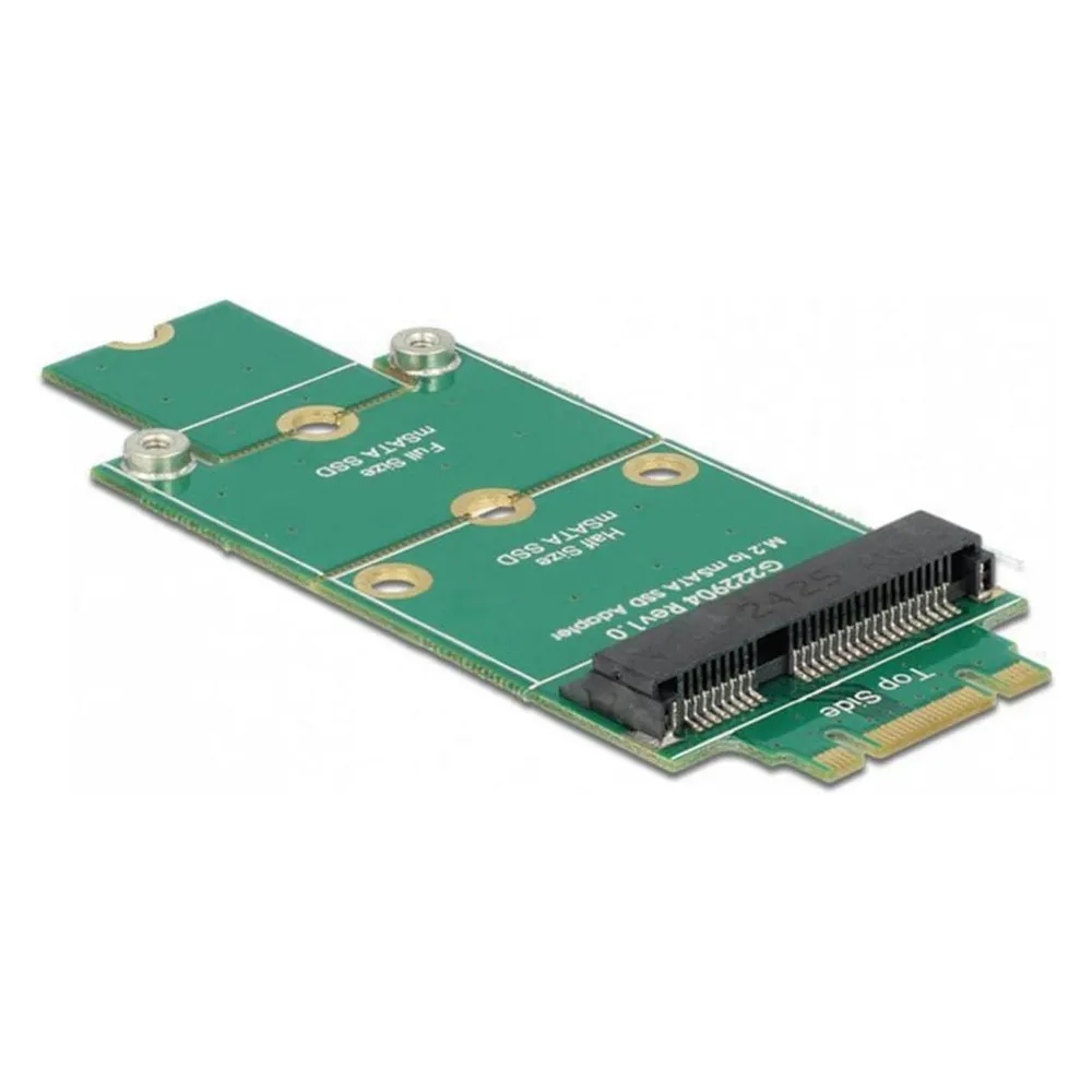 Adapter DeLock 62591 mSATA auf M.2 80 mm 31,5 mm intern