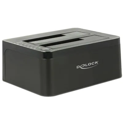 Delock 62661 Basisanschluss für 2 HDD/SSD USB 3.2 Gen 1