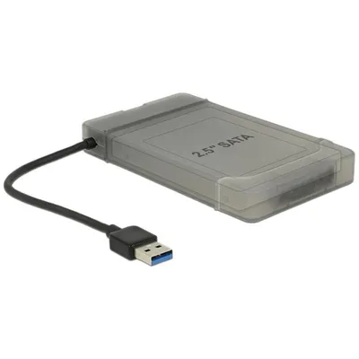 USB 3.2 Gen 1 zu SATA Adapter DeLOCK 62742 für 2,5-Zoll Festplatten