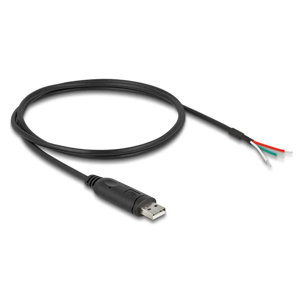 Delock Adapterkabel USB 2.0 Typ-A zu seriell RS-485 3 x offe (1 m)