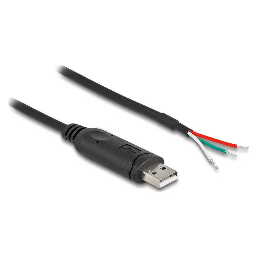 Delock Adapterkabel USB 2.0 Typ-A zu seriell RS-485 3 x offe (2 m)