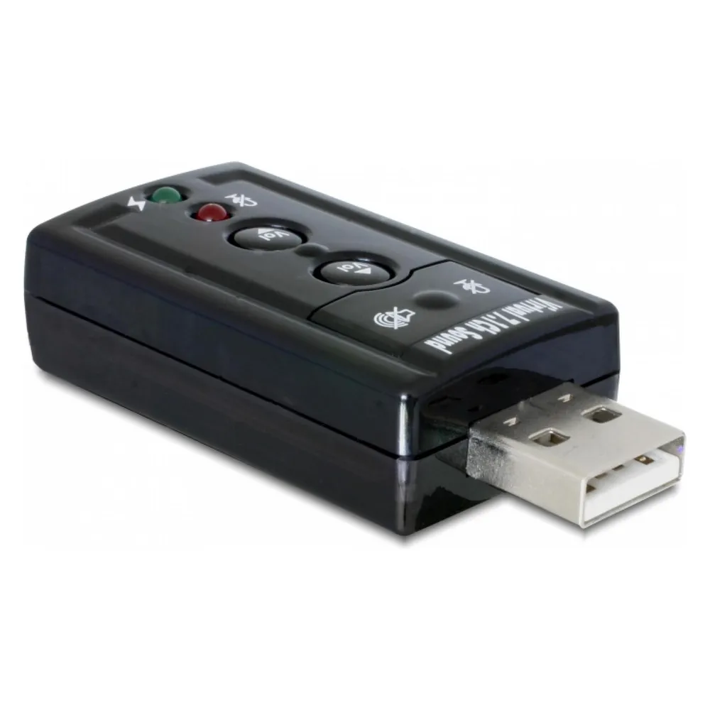 Soundkarte Delock 63926 7.1 Kanäle 24 Bit USB