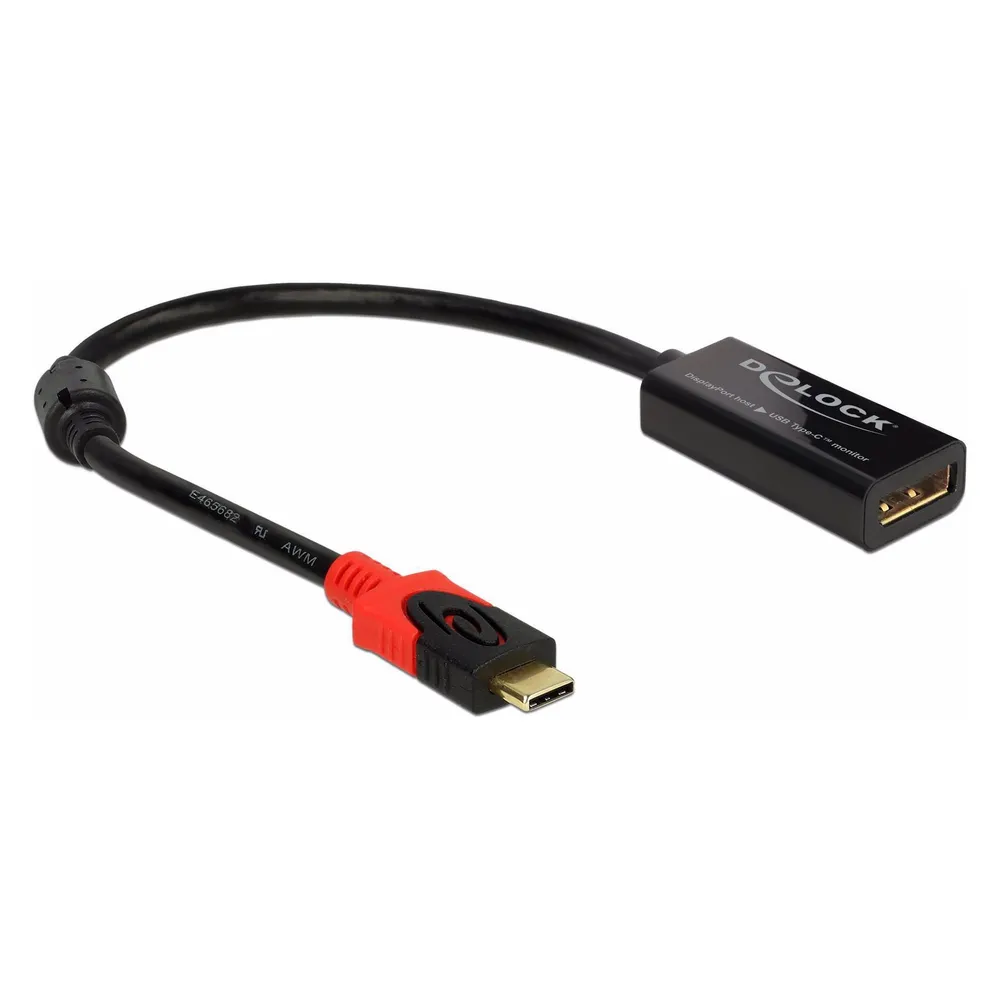 Video-Adapter DeLOCK 63928 USB-C auf DisplayPort 20 pin 0,2 m