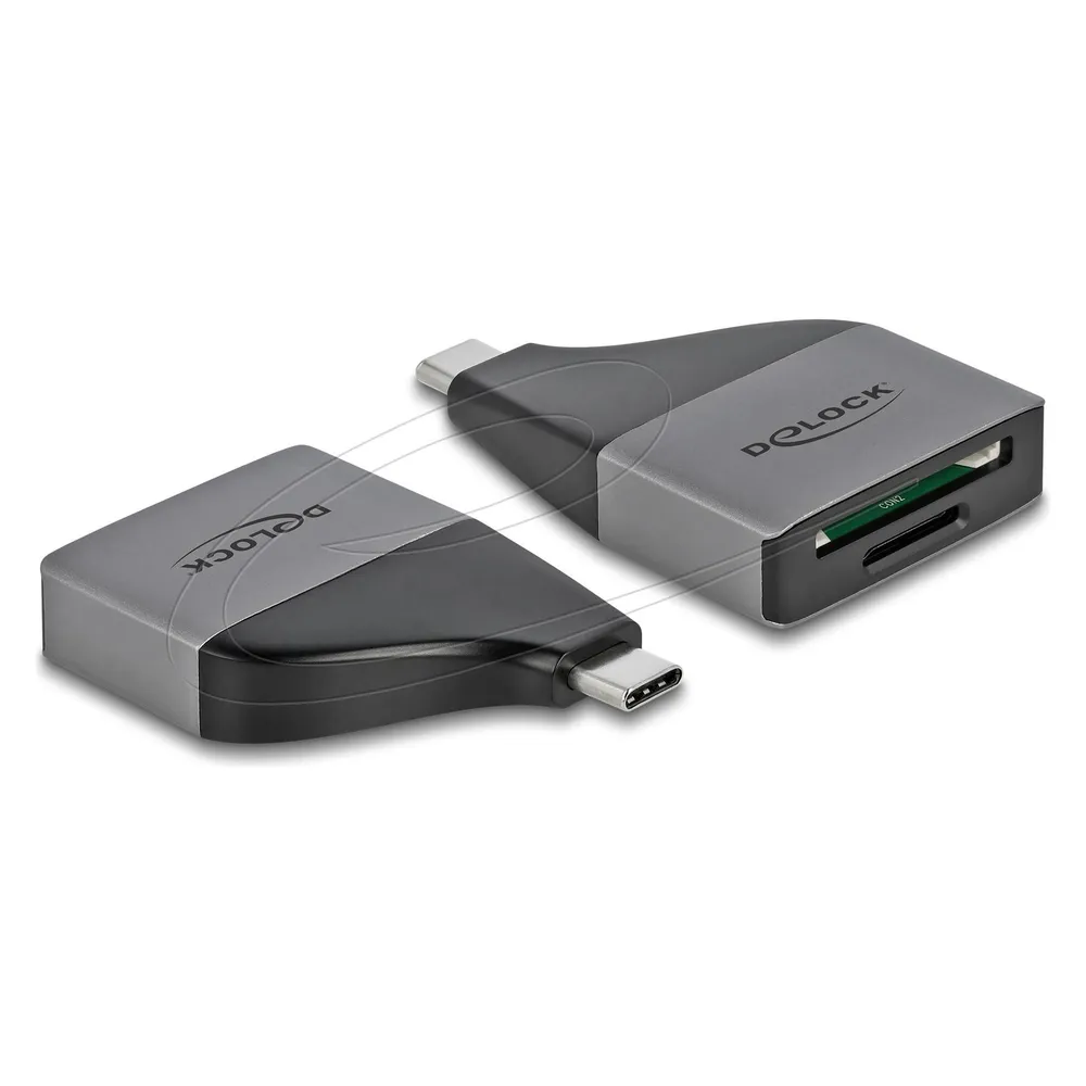 Delock USB Type-C Kartenleser für SD/MMC und Micro SD
